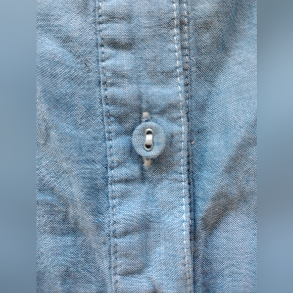 Torrid Blue Sleeveless Bottom Down Tank Top - Picture 7 of 12